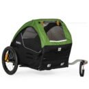 Burley Tail Wagon Fahrradanhaenger fuer Hunde gruenschwarz .jpg